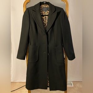 Banana Republic black wool coat